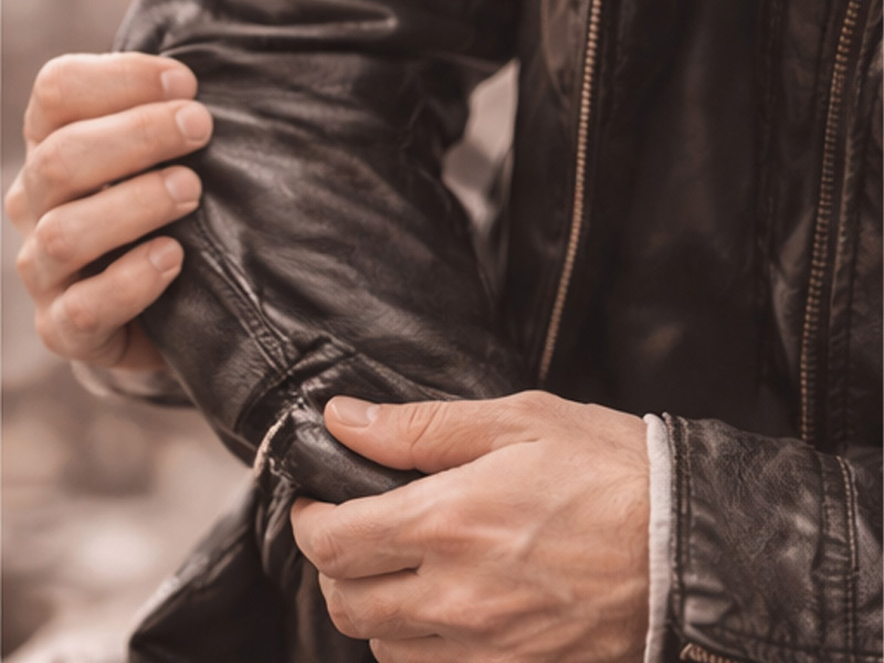 Piel Casual Premium - ajuste de chaqueta de cuero