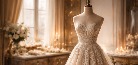 Vestido de alta costura